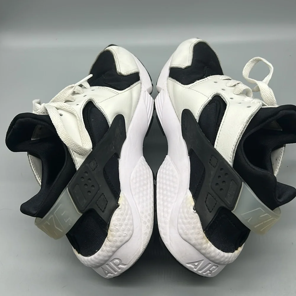 Nike Mens Size 9 Air Huarache OG Orca White Black Oreo Shoes Sneakers